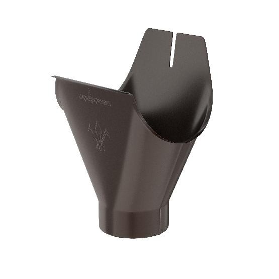 Водосток Aquasistem, система 150/100 - Воронка желоба RR 32 Тёмно Коричневый купить в Йошкар-Оле