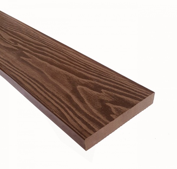 Террасная доска из ДПК Terrapol Смарт 3D Полнотелая без паза Орех Милано купить в Йошкар-Оле