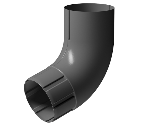 Колено 72° D90 Döcke STAL PREMIUM Графит, (RAL 7024) купить в Йошкар-Оле
