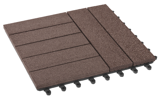 Модульный паркет ДПК GRINDERDECO Комфорт 4 Шоколад купить в Йошкар-Оле