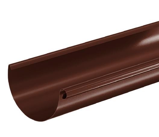 Водосток Aquasistem, система 150/100 - Водосточный желоб 3.00м RAL 8017 Коричневый купить в Йошкар-Оле