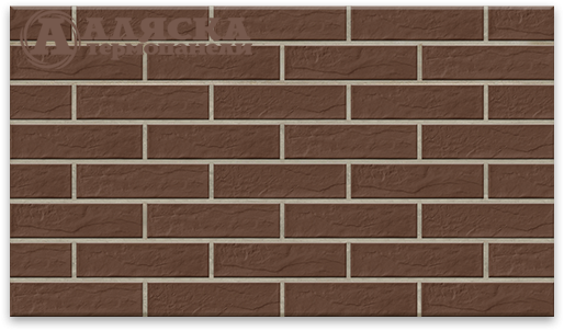 Фасадные Термопанели Аляска Braun Rustic купить в Йошкар-Оле