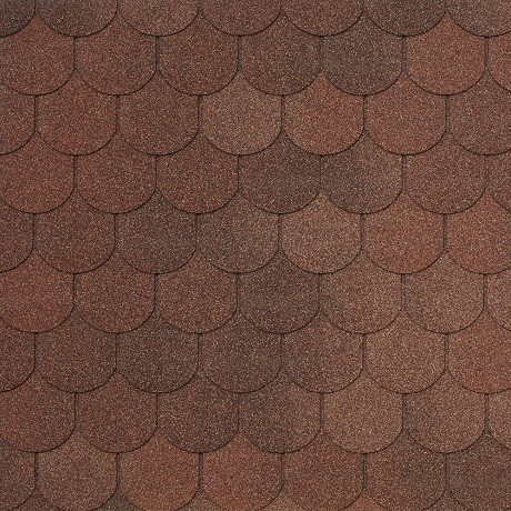 Гибкая черепица Tegola ASSISI terracotta 420 купить в Йошкар-Оле