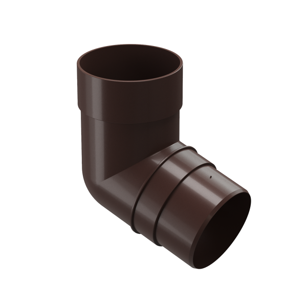 Колено 72˚ Docke Premium ПВХ - Шоколад купить в Йошкар-Оле