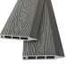 Заборная панель шип-паз EasyDecking Wood-Х 146х20 Серый купить в Йошкар-Оле