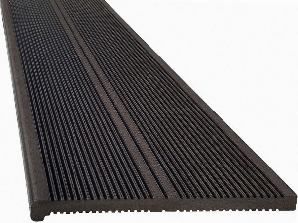 Ступени из ДПК Deckron полнотелая Венге купить в Йошкар-Оле