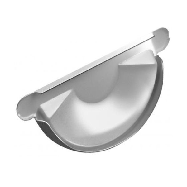 Водосток Grand Line 150x100 – Заглушка желоба RAL 9003 купить в Йошкар-Оле