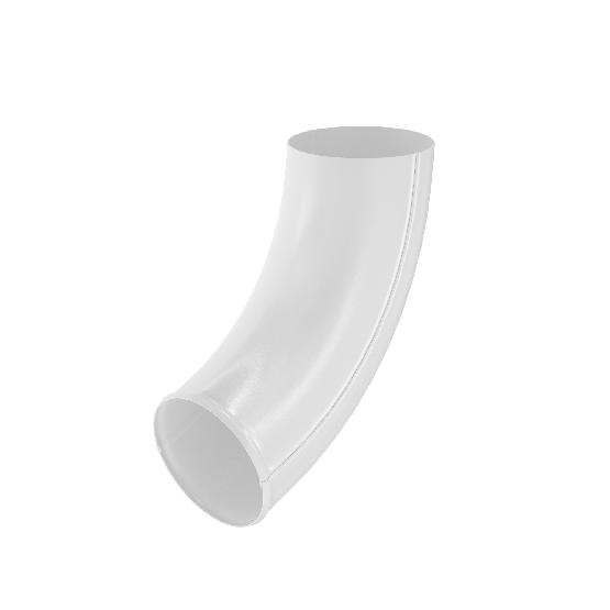 Водосток Aquasistem, система 150/100 - Отвод трубы RAL 9003 Белый купить в Йошкар-Оле