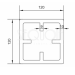 Столб SEQUOIA Evolution 3D WOOD BLACK купить в Йошкар-Оле
