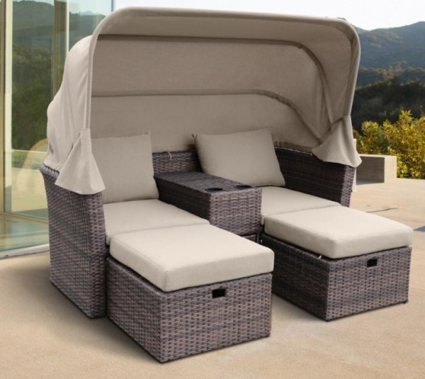 Комплект мебели AFINA плетеной из иск. ротанга AFM-330B Brown купить в Йошкар-Оле