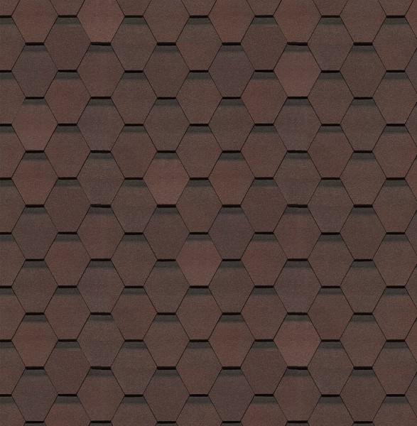 Гибкая черепица Docke, коллекция Шеффилд – Зрелый каштан купить в Йошкар-Оле