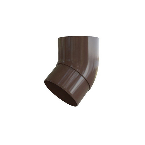 Водосток Альта-Профиль ПВХ – Колено 67 (коричневый) купить в Йошкар-Оле
