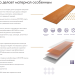 Фибросайдинг DECOVER 3600 x 190 x 8 мм Bordo купить в Йошкар-Оле