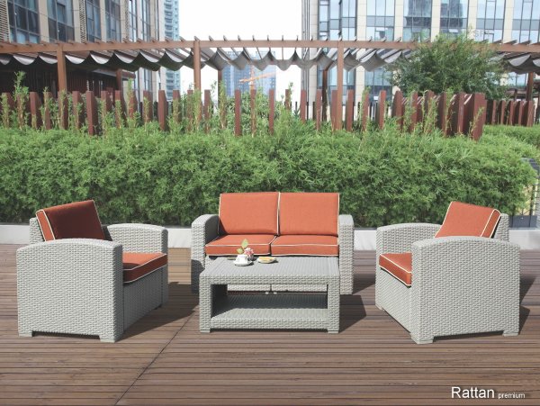 Уличные диваны и кресла коллекции Rattan Premium 4 купить в Йошкар-Оле