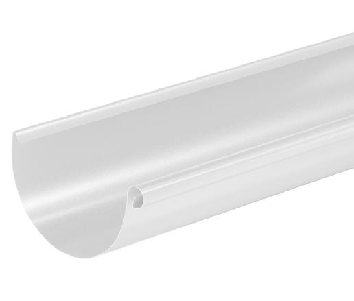 Водосток Aquasistem, система 125x90 - Водосточный желоб 3.00м RAL 9003 Белый купить в Йошкар-Оле