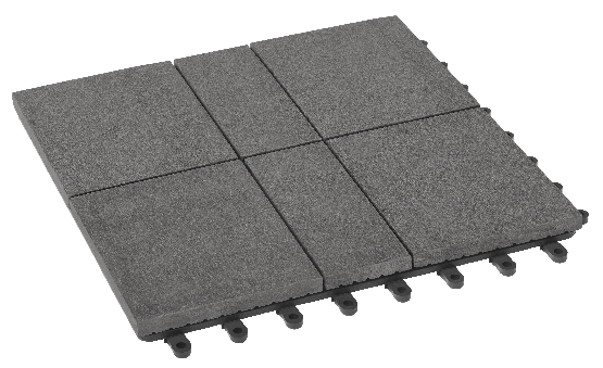 Модульный паркет ДПК GRINDERDECO Люкс 8 Серый базальт купить в Йошкар-Оле