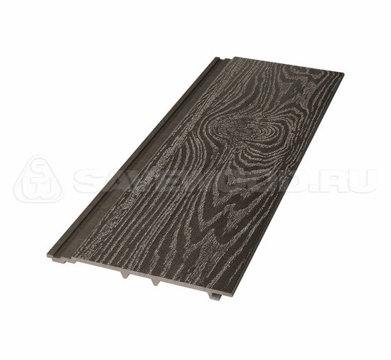 Сайдинг из дпк savewood sw-cedrus тангенциальный распил темно-коричневый купить в Йошкар-Оле