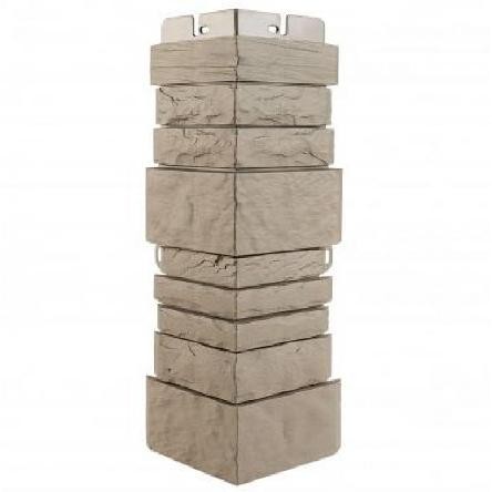 Угол наружный Альта-Профиль Скалистый камень ЭКО Бежевый купить в Йошкар-Оле