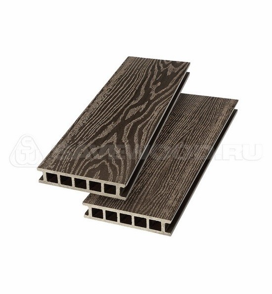 Террасная доска из ДПК SW-Fagus «SaveWood» темно-коричневый купить в Йошкар-Оле