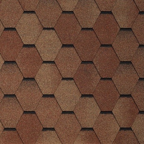 Гибкая черепица Tegola VENETO terracotta 206 купить в Йошкар-Оле