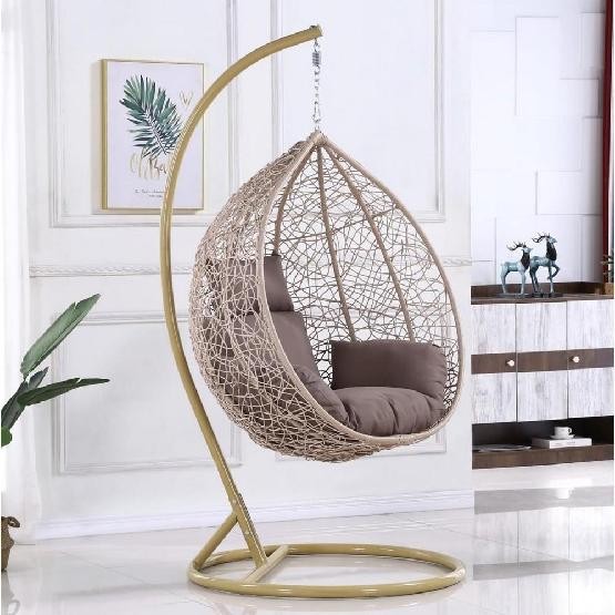 Кресло Подвесное из искусственного ротанга AFM-169A-LB Beige купить в Йошкар-Оле