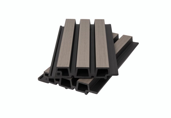 Фасадная панель брусковая двухцветная co-extrusion, snow mix купить в Йошкар-Оле