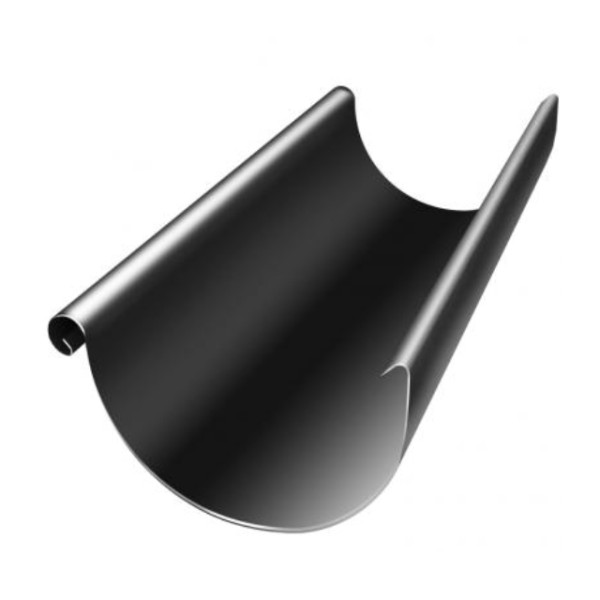 Водосток Grand Line 125x90 – Желоб 3м RAL 9005 купить в Йошкар-Оле