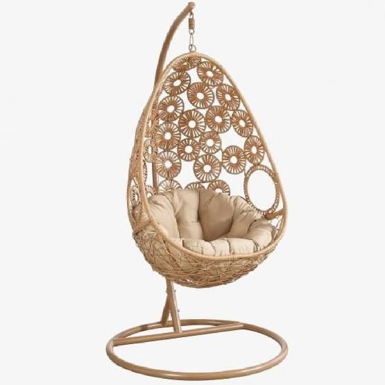Кресло Подвесное из искусственного ротанга AFM-209A Beige купить в Йошкар-Оле