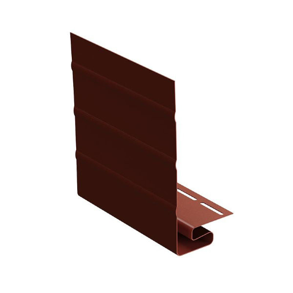 Ветровая J фаска планка для сайдинга, гранат купить в Йошкар-Оле