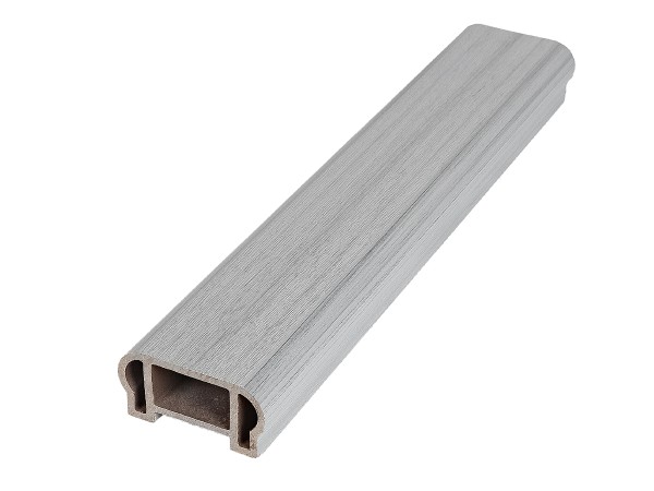 Перила верхнее фигурное Woodvex Co-Extrusion Серый купить в Йошкар-Оле