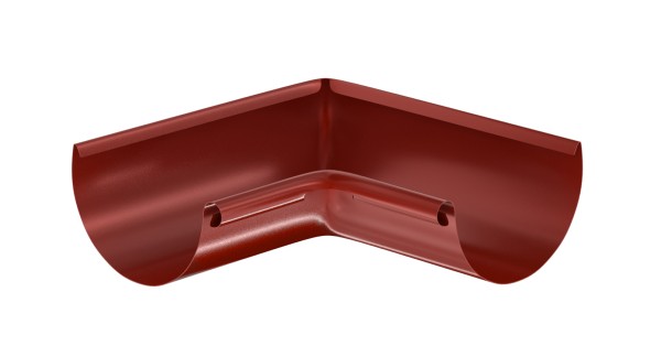 Водосток Aquasistem, система 150x100 - Угол желоба, внутренний 90° RR 29 Бургундский купить в Йошкар-Оле
