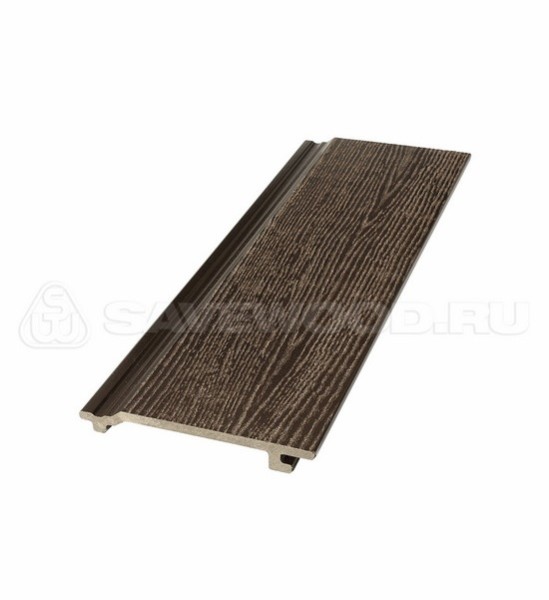 Сайдинг из дпк savewood sw-sorbus радиальный распил темно-коричневый купить в Йошкар-Оле