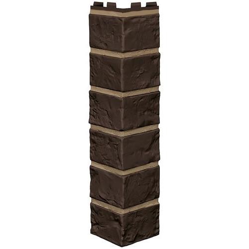 Угол наружный ТЕХНОНИКОЛЬ Оптима Кирпич Тёмно-коричневый купить в Йошкар-Оле