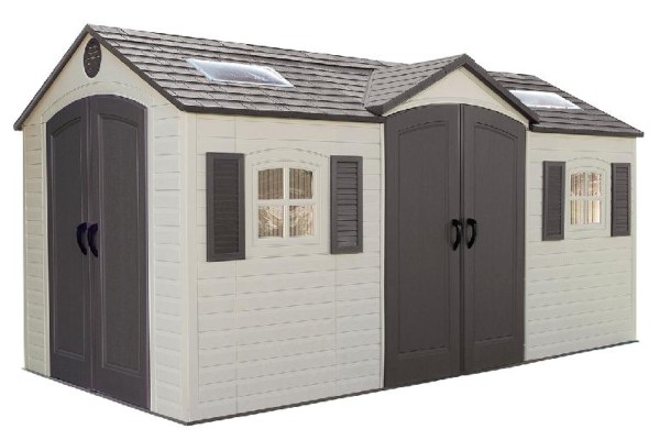 Сарай пластиковый LifeTime 15x8 DD купить в Йошкар-Оле