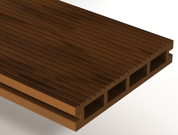 Террасная доска из ДПК WOODVEX Expert Тик купить в Йошкар-Оле