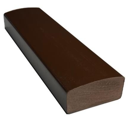 Лавочный брус Ecodecking Некст полнотелый глянцевый 70х35 шоколад купить в Йошкар-Оле