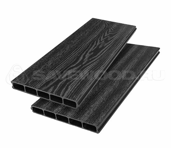 Грядочная доска ДПК 3D Savewood SW Rumex Чёрный купить в Йошкар-Оле