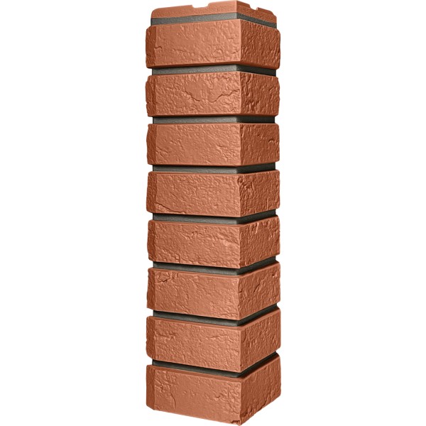 Угол наружный ДАЧНЫЙ Серия Баварский кирпич Терракотовый купить в Йошкар-Оле