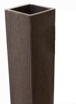 Столб опорный Woodvex Co-Extrusion Венге купить в Йошкар-Оле