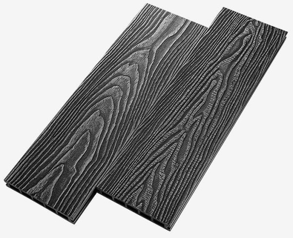 Террасная доска из ДПК RusDecking Unodeck Vintage - Графит купить в Йошкар-Оле