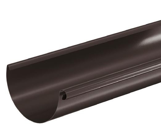 Водосток Aquasistem, система 125x90 - Водосточный желоб 3.00м RR 32 Тёмно Коричневый купить в Йошкар-Оле