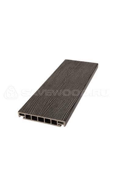 Террасная доска из ДПК SW Salix (S) (R) темно-коричневый купить в Йошкар-Оле