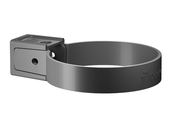 Хомут универсальный для водосточной трубы Docke Premium Графит купить в Йошкар-Оле