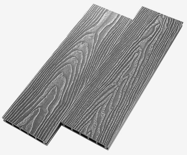 Террасная доска из ДПК RusDecking Unodeck Vintage - Серый купить в Йошкар-Оле