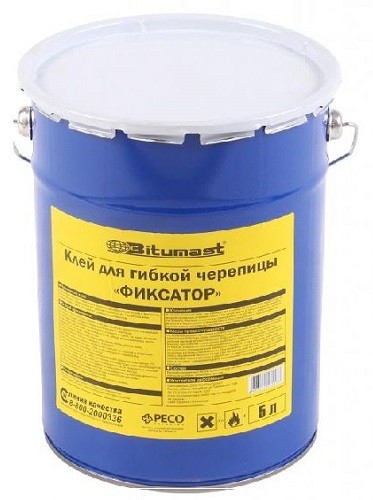 Клей для гибкой черепицы BITUMAST 5 л купить в Йошкар-Оле