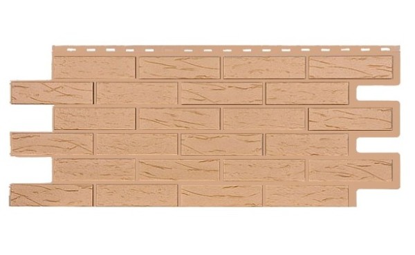 Фасадная панель T-Siding Кирпич Саман Эко Крем купить в Йошкар-Оле