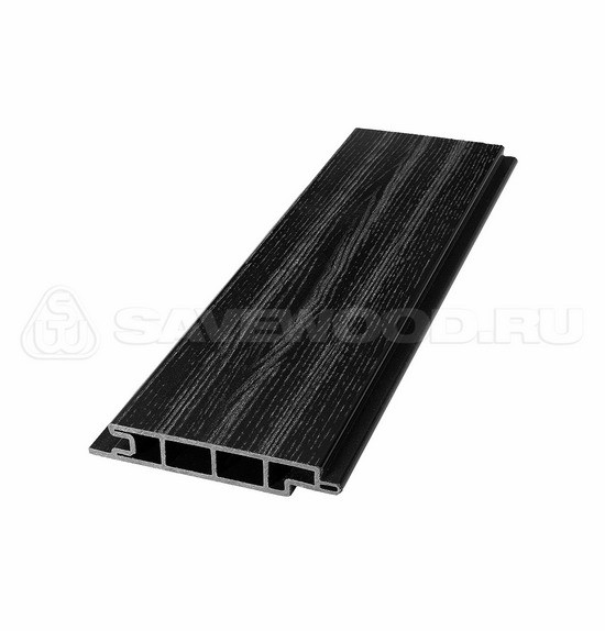Террасная доска из ДПК SW Padus радиальный распил «SaveWood» черный купить в Йошкар-Оле